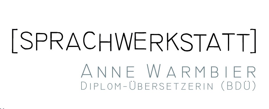 Logo der Sprachwerkstatt Anne Warmbier